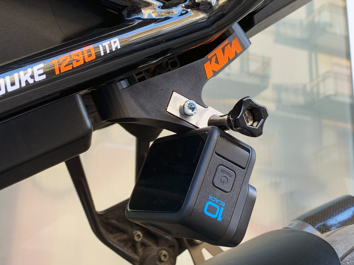 GoPro footpeg mount for KTM 890 &amp; 1290 SuperDuke