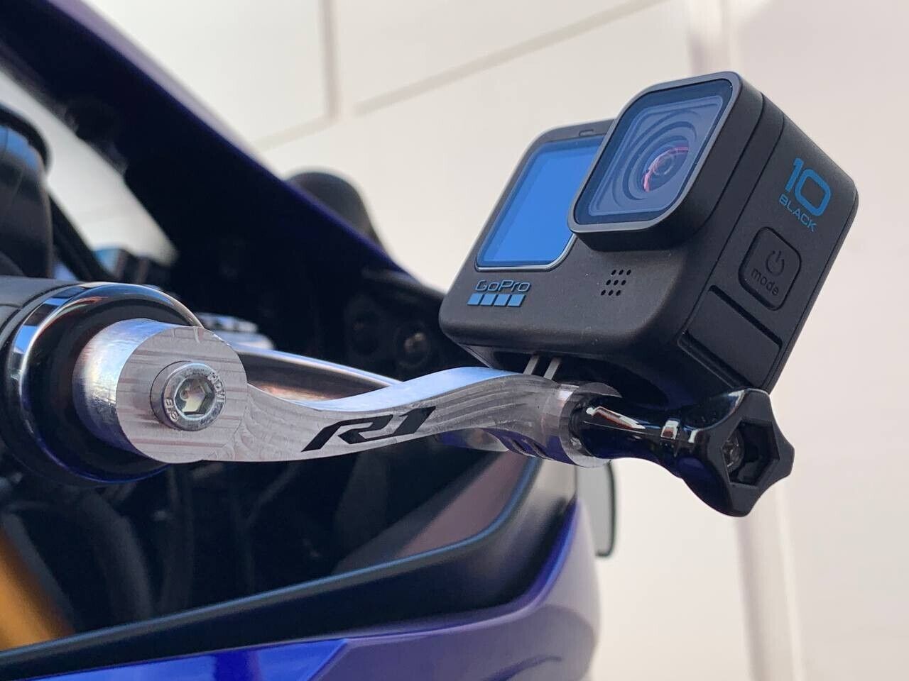 GoPro handlebar mount for YAMAHA